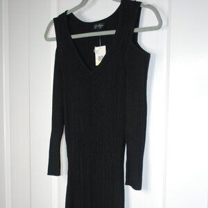 Jessica Simpson "Cold Shoulder" LBD